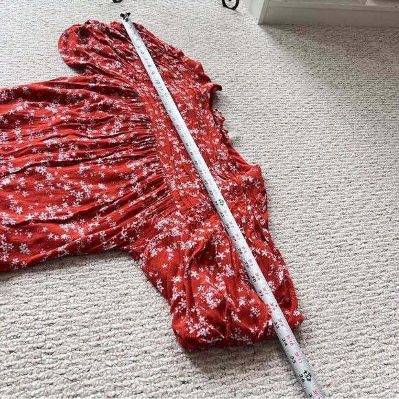 Free People Dessa Bodysuit Rust Combo - Picture 6 of 16